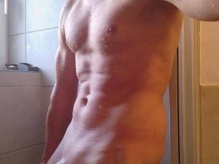 feeling hot and horny in the shower