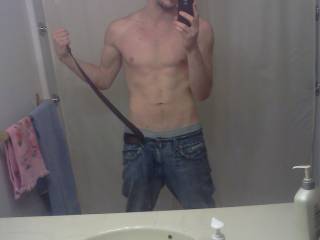 Second of the new strip tease, anyone wanna help with the belt? ;)