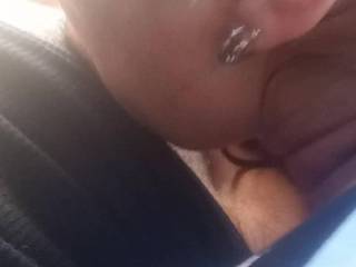 I love the way sondra moans while she sucks my cock and takes my load q