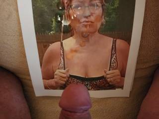 I hope Marie like the cum tribute.  I have a little dick but I cum a lot