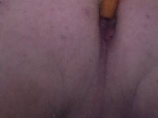 Ass Penetrating Plastic Toy