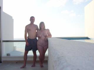 Wife and I in Mexico!
