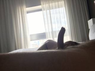 Sun was out in Montreal, was so horny. We could have put on quite a show in the window
