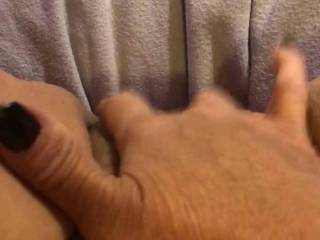 Fingering my pussy, I’m so horny right now I was chatting with a man on my video while I finger fucked myself and he masturbated, I need to be fucked, I have not been fucked for about three weeks, any takers