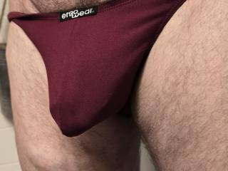 Modeling my ERGOWEAR BIKINI underwear