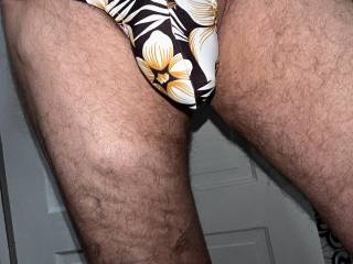 Tropical Flower Thong