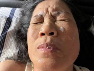 3am facial after getting home from work