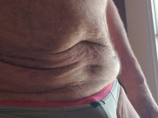 My bulging dick in panties