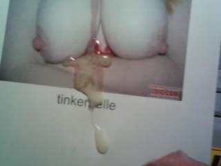 Cum on pic for tinkerbelle. The video is a little better ;-)