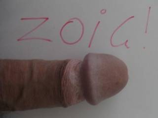 My Zoig cock picture
