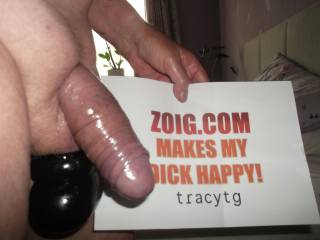 Yes, I am real, Nicely pumped with swollen foreskin and balls tight in their rubber sac