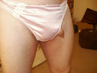 dick poking out