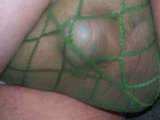 My green see through thong. Do you like it?