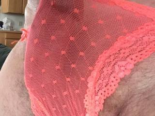 I Caught this salmon colored net that made my precum flow...now what?