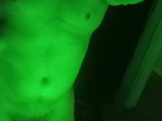 Got new lightsbsee how well they  work green  check.