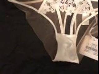 I was asked by a sweet young lady to cum on her new knickers and send them back to her , as she wanted to wear a strangers cum , I could not refuse now could I ...