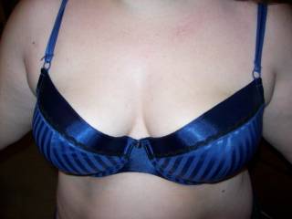 Lupo's wife and her matching bra to her great new blue panties