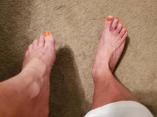 Suck my Orange Toes...