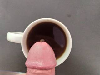 dick and coffee