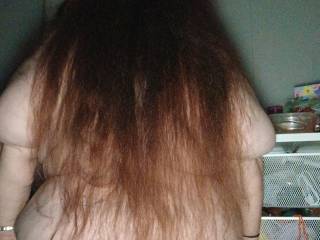 My hair is longer now then what it was  a few months ago
#1 Cut it ?  Or
#2 Don\'t Cut it  and use it to hold on to while having fun from behind?
