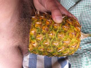 pushing my dick deepthroat-like into a juicy fruity pineapple hole. Do you want to lick it my hard sweet prick after cumming? (sorry: girls & milf only!)