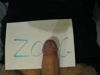 Here is my dick as I in ZOIG