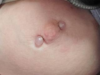 Sending him boobie pics from work....