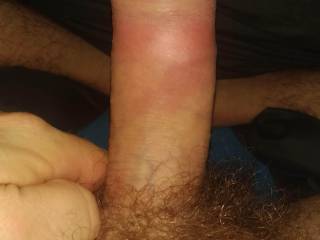 Hard cock for hairy pussy .