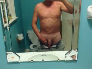 Take one when you are actually in the shower !