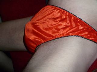 Relaxing in some red panties. Obviously did fully release my ball load after.