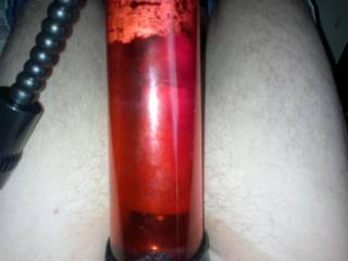 Pumping my dick to the next level... Wanna help ??