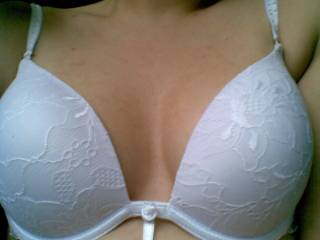 wife white bra