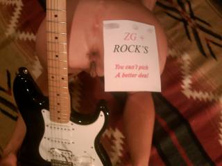 ZG + Rock's and you can't pick a better deal!! Cumm and let make some sweet music togethere.