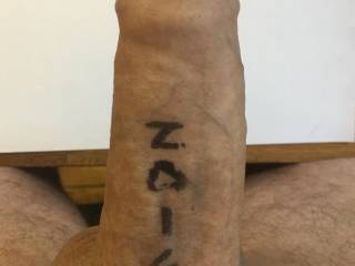 Pic of my big hard cock for ZOIG