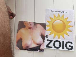 Marie always enjoys a nice cum shower in the outside shower