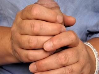 My two hands is not enough.  Should I suck it too?