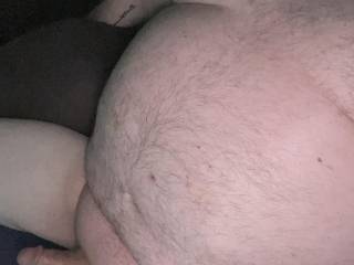 Fat stomach, small cock