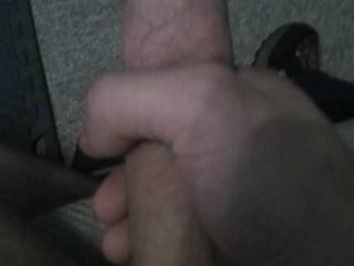me stroking my dick anyone want to help ?
