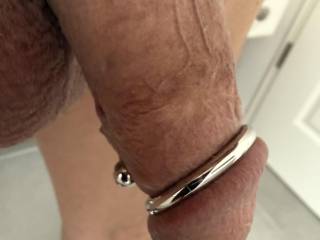 Just got my new frenulum loop. 27mm inner diameter. Fits perfectly in all conditions. This feels great.