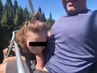 My naughty fuck buddy loves my cock in her mouth .. anywhere