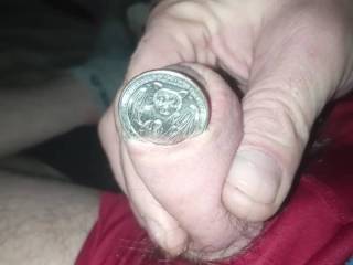 I discovered if you push your finger down on the head of your penis, you can make it pop inside itself.  What else should I put in there?