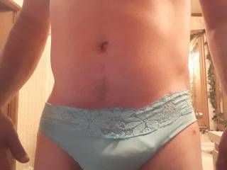 my pretty blue panties