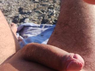 At the nude beach!!!!