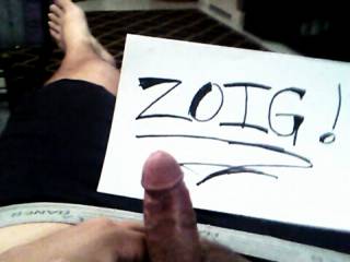 Just me, myself and I alone, a pic for zoig! To show iam real . . .