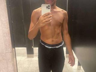 In the Gym Locker room