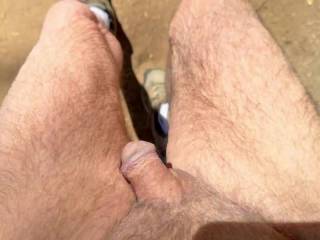 Mr, F totally flaccid—can you believe he gets so big when he’s hard?  From Mrs. Floridaman