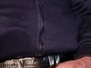 Jerking off feels great