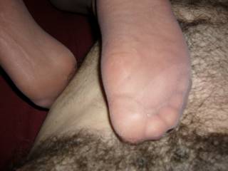 a pretty feet