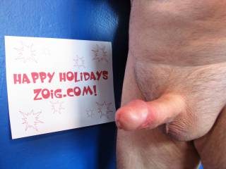 Wishing you all happy and horny holidays.