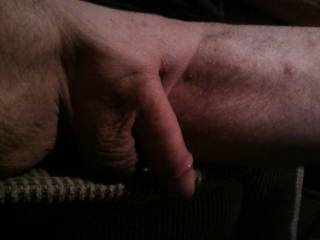 this is my little shaved dick . what do you think of it?2